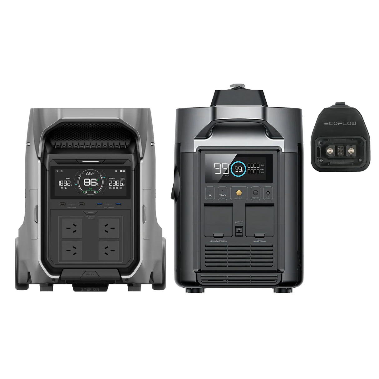 EcoFlow Delta Pro 3 + Duel Fuel Smart Generator + Adapter - EcoFlow Store New Zealand