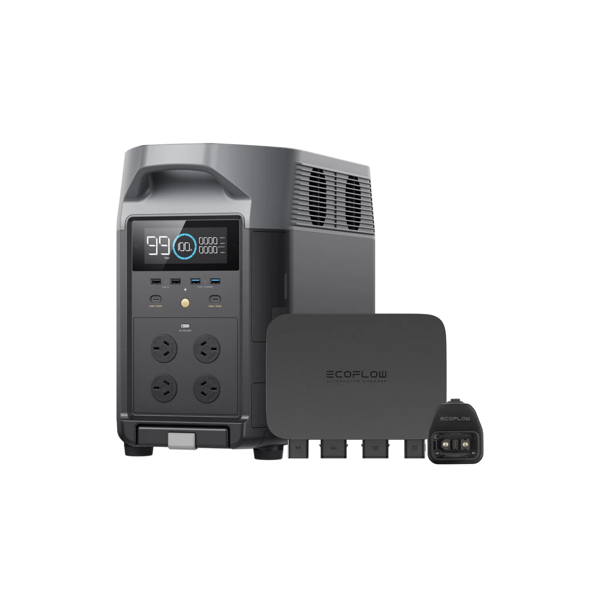 EcoFlow Delta Pro + 800W AC + Adapter - EcoFlow Store New Zealand