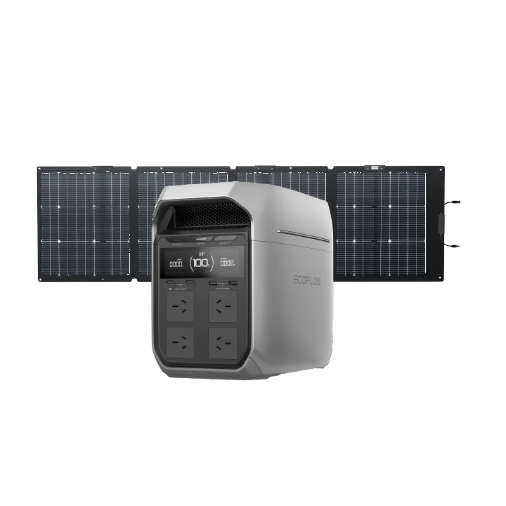 EcoFlow DELTA 3 Plus+220W Solar Panel Bi-facial - EcoFlow Store New Zealand