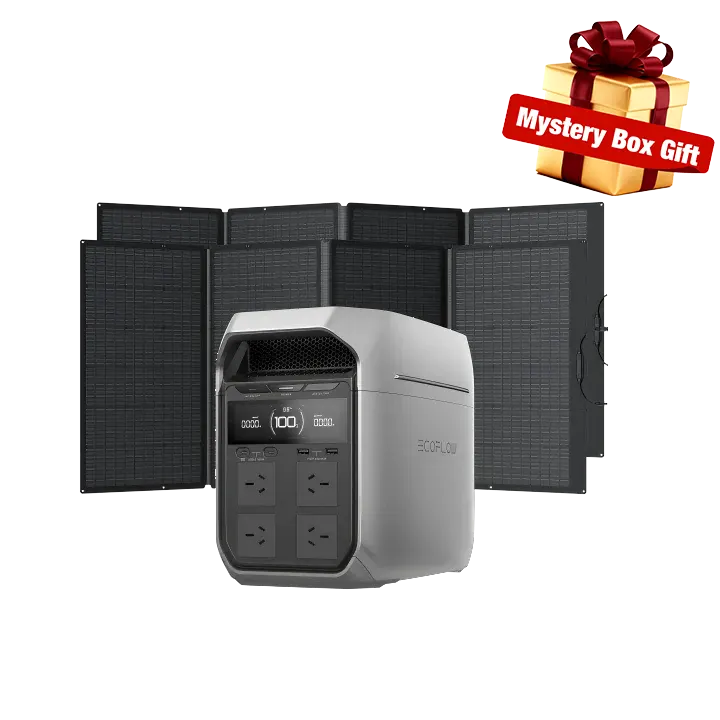 EcoFlow DELTA 3 Plus+400W Solar Panel*2