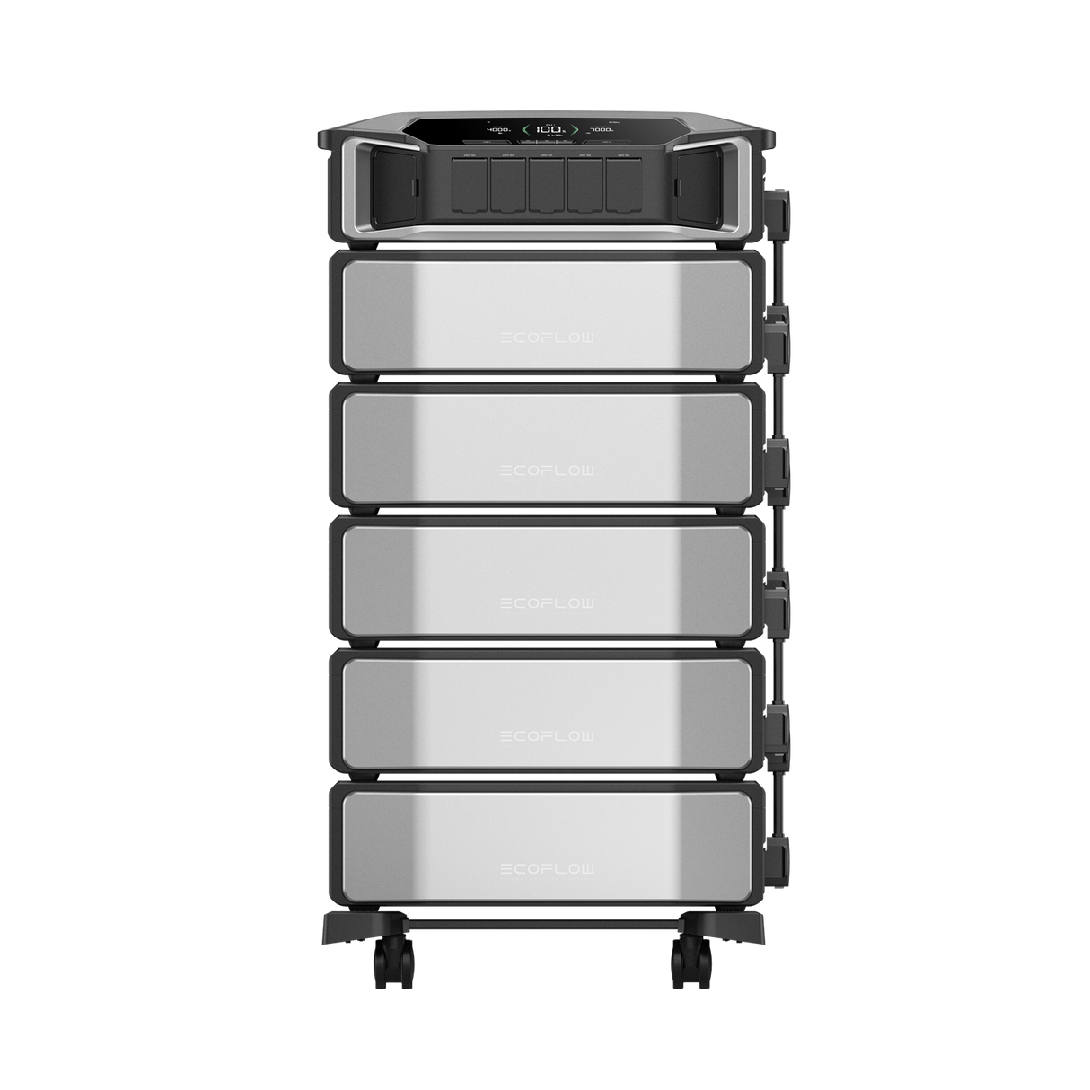 Ecoflow pro ultra with five extra batteries