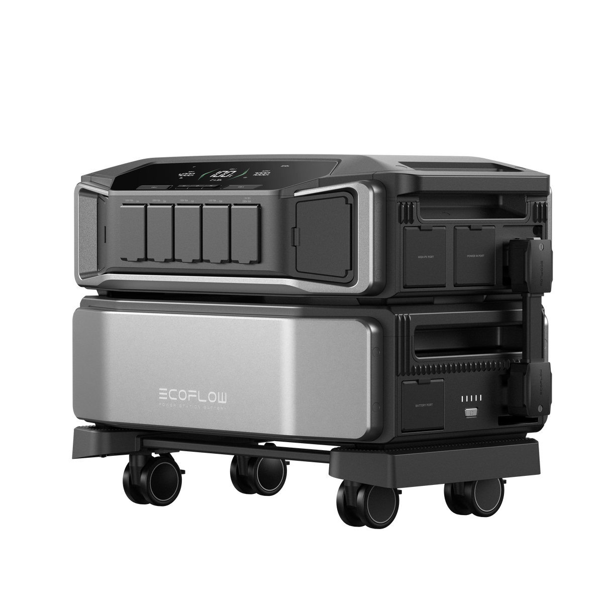 EcoFlow power station on a white background