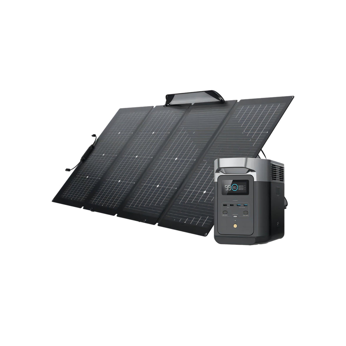 EcoFlow Delta 2 + 220W Solar Panel Bi-facial - EcoFlow Store New Zealand