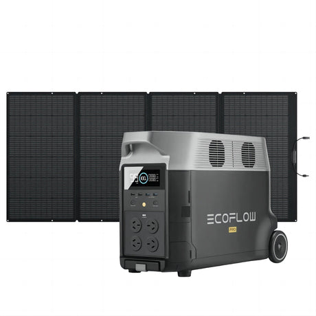 EcoFlow Delta Pro + 400W Solar Panel - EcoFlow Store New Zealand
