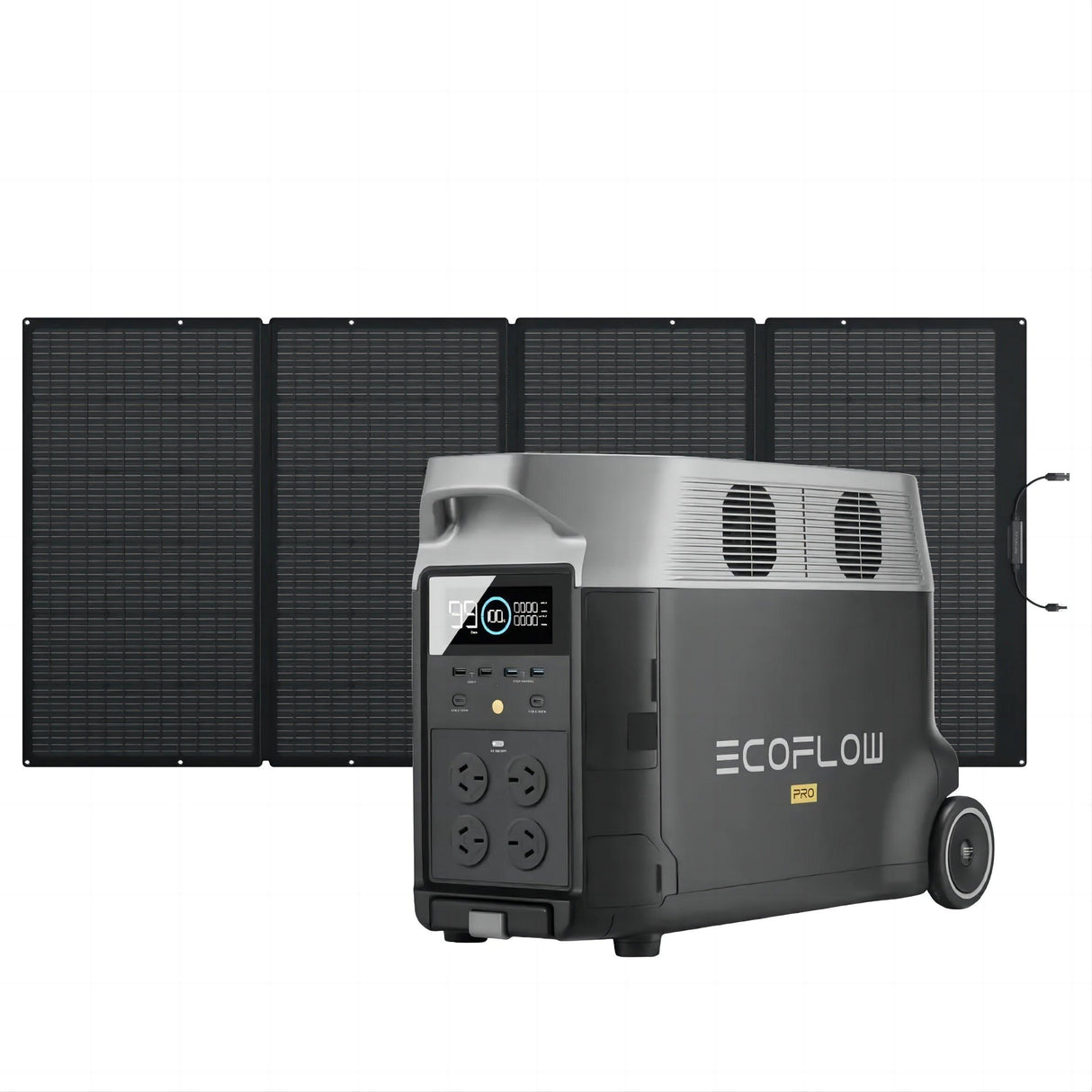 EcoFlow Delta Pro + 400W Solar Panel - EcoFlow Store New Zealand