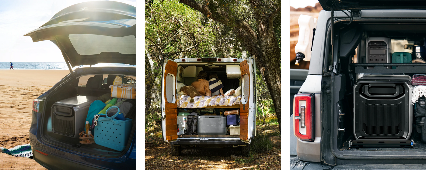 EcoFlow GLACIER Classic Portable Fridge Freezer Road-Ready