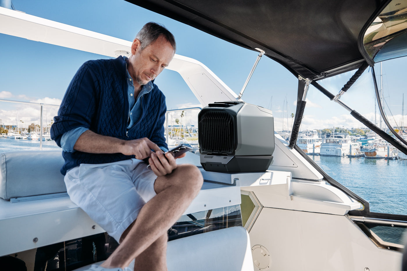 EcoFlow WAVE 3 Portable Air Conditioner Boating