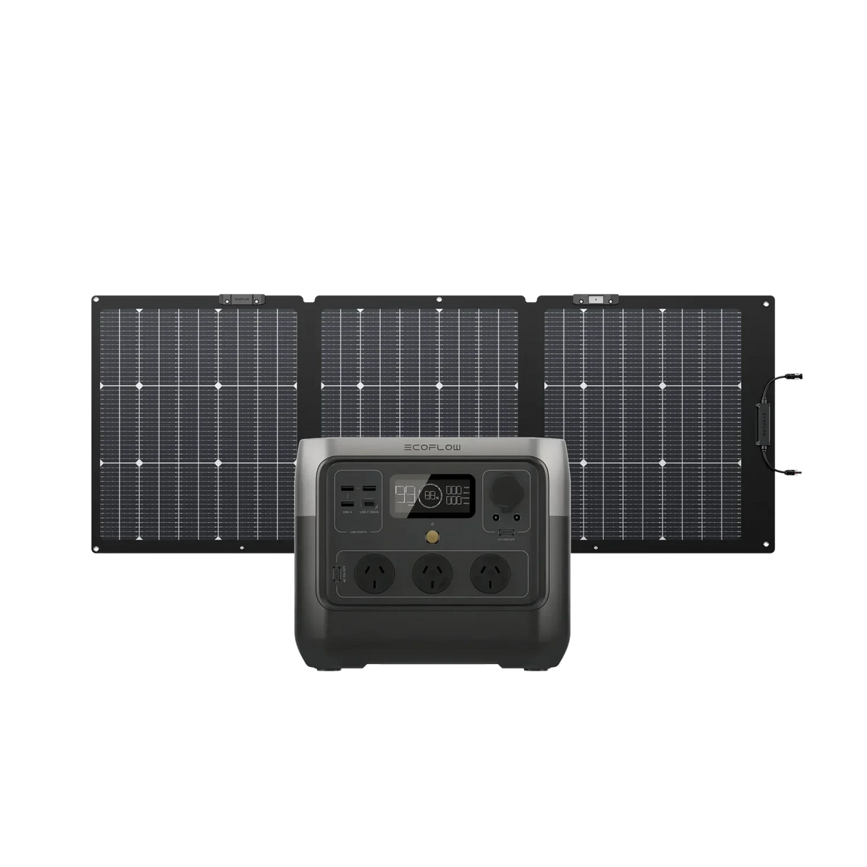 EcoFlow RIVER 2 Pro power station + 160W Solar Panel Bi-facial