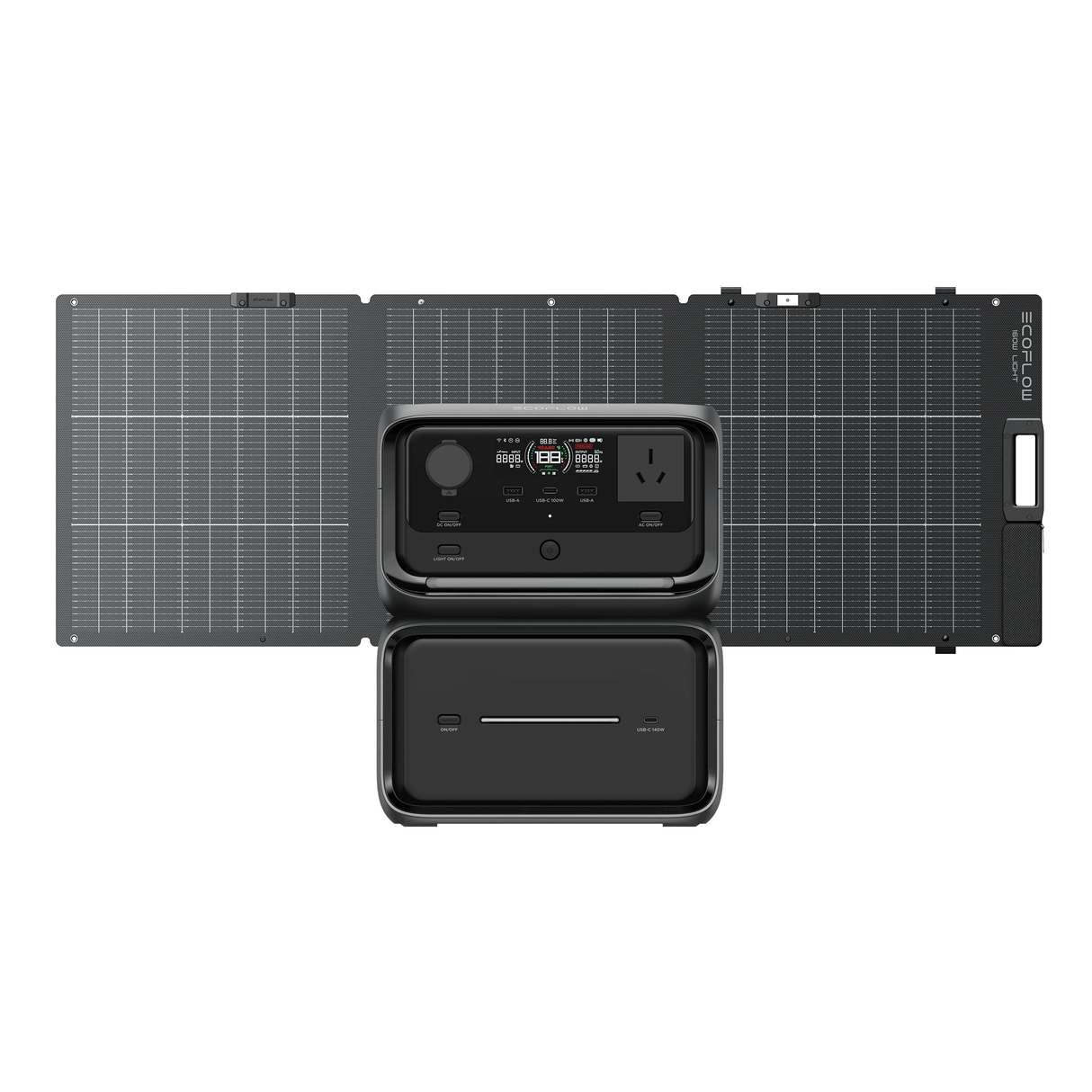 EcoFlow RIVER 3 Max Plus+ 160W Lightweight Portable Solar Panel