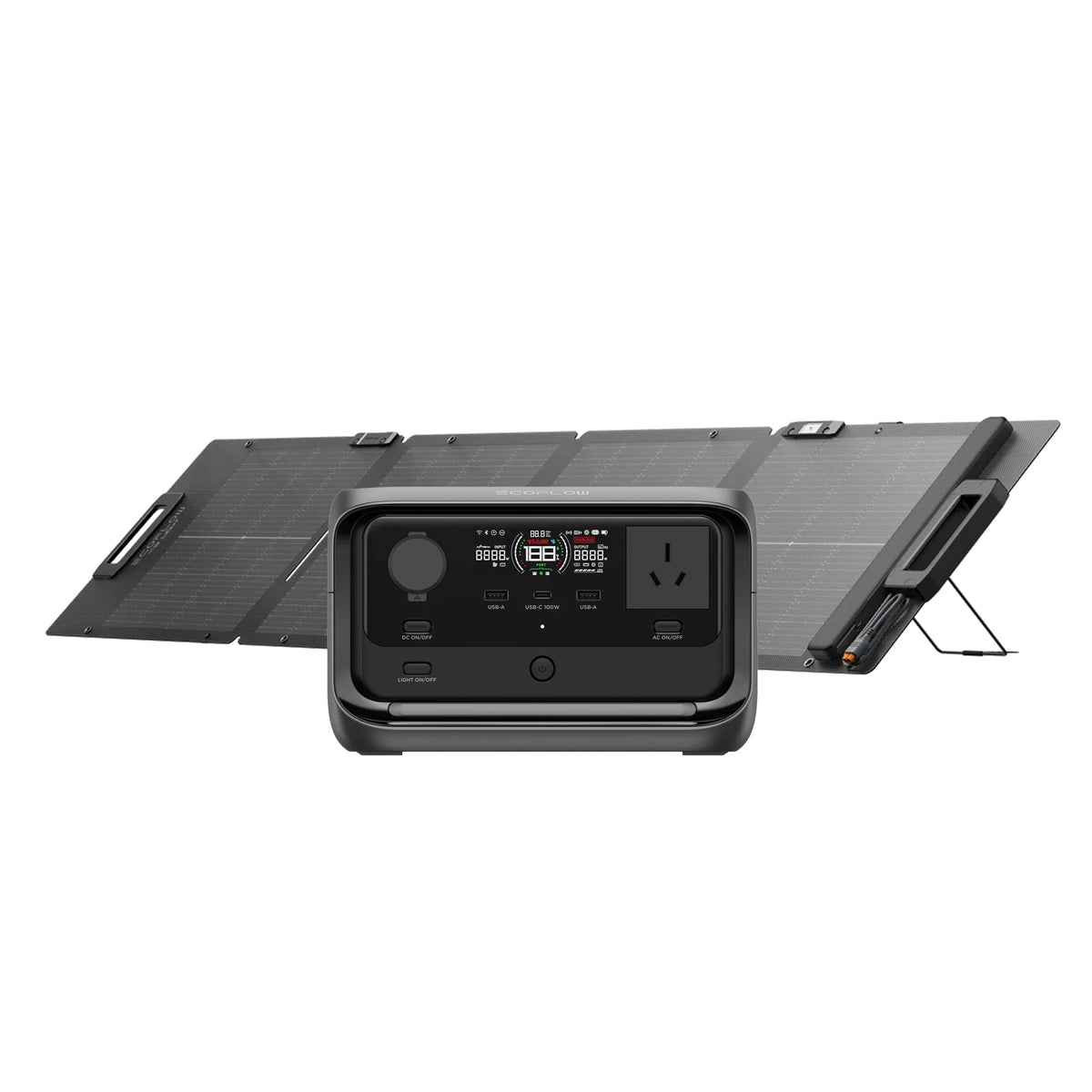 EcoFlow RIVER 3 Plus+ 110W Lightweight Portable Solar Panel