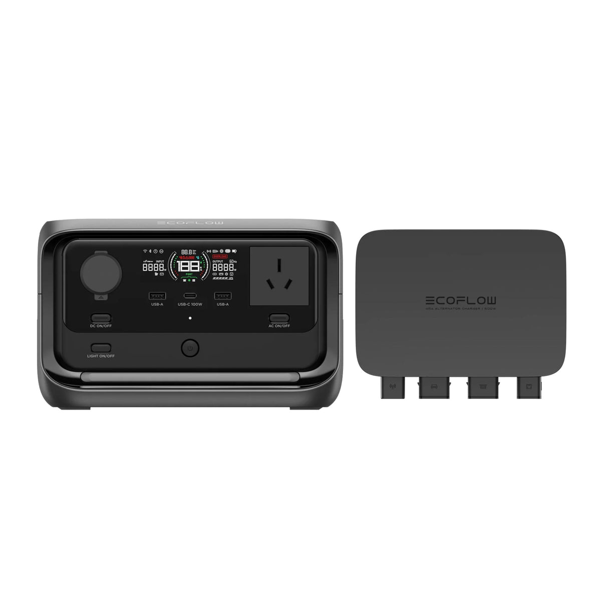 EcoFlow RIVER 3 Plus + 500W Alternator Charger