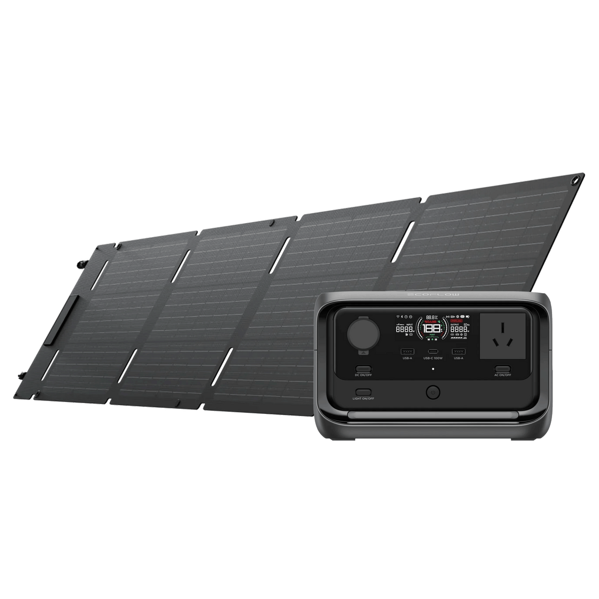 EcoFlow RIVER 3 Plus+ 60W Solar Panel - EcoFlow Store New Zealand