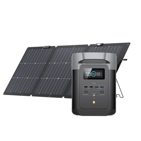 EcoFlow Delta 2 + 160W Solar Panel Single-facial - EcoFlow Store New Zealand