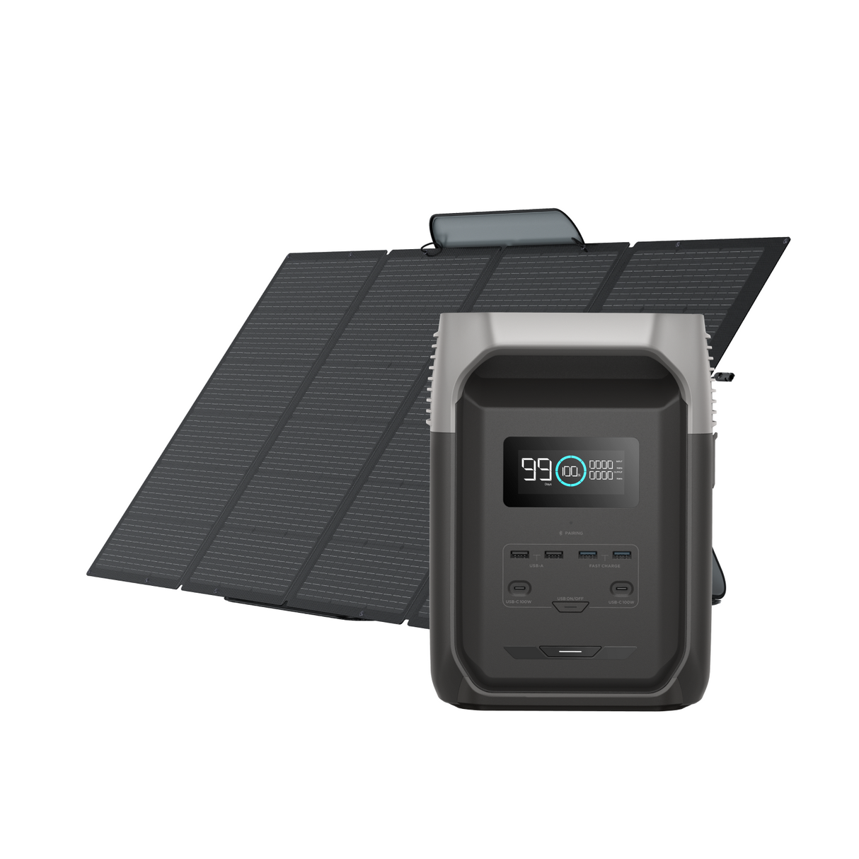 EcoFlow DELTA 3 (1500)+ 400W Solar Panel - EcoFlow Store New Zealand