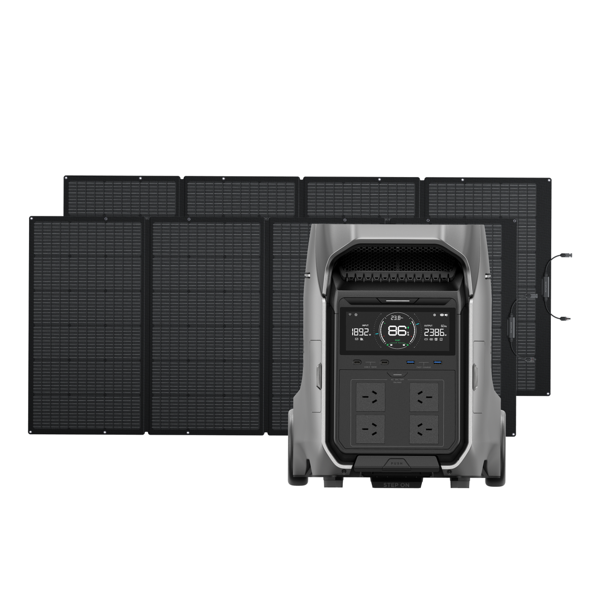 EcoFlow Delta Pro 3 + 400W Solar Panel*2 - EcoFlow Store New Zealand