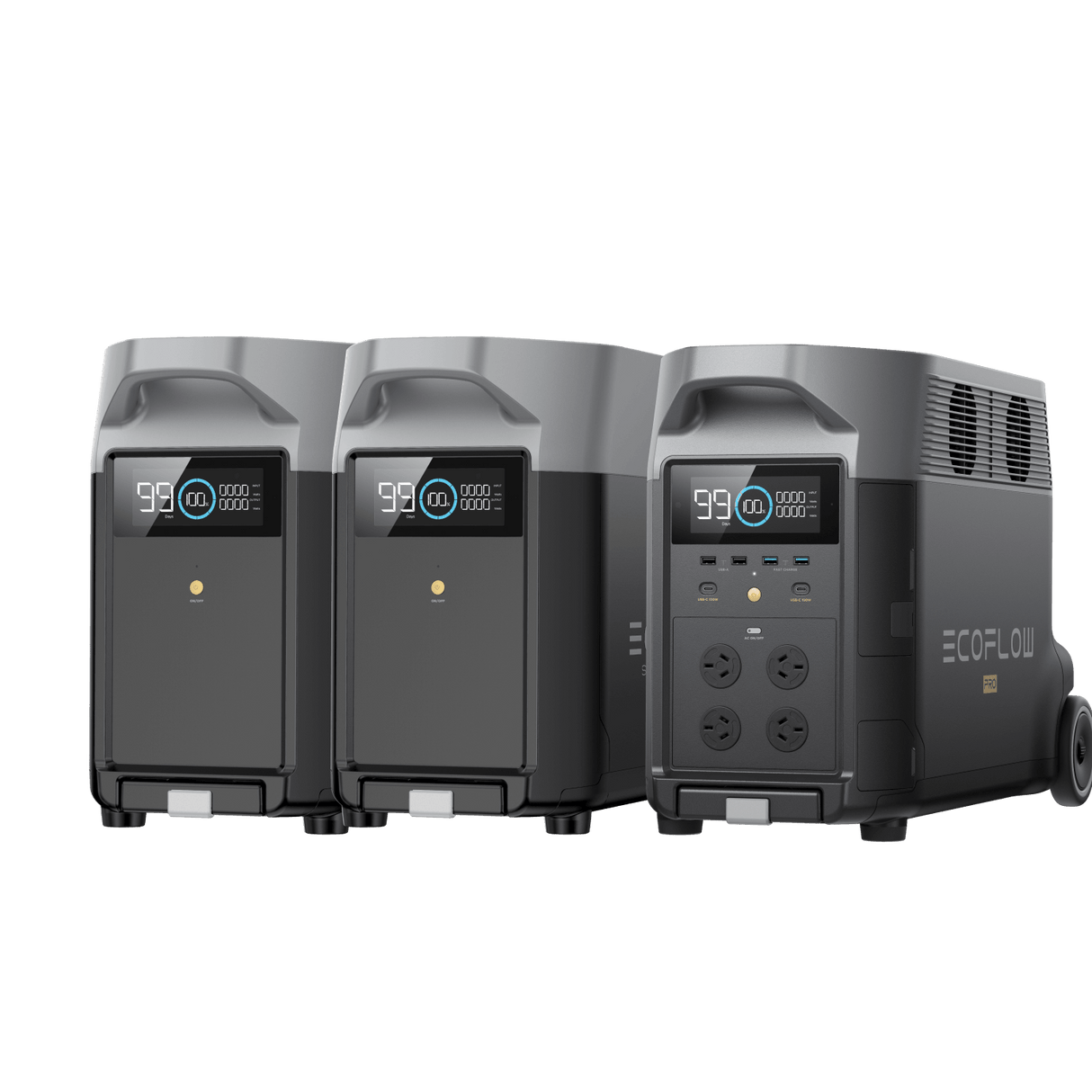 DELTA Pro + DELTA Pro Extra Battery*2 - EcoFlow Store New Zealand