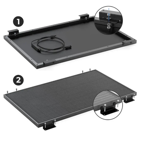 EcoFlow Rigid Solar Panel Mounting Feet - EcoFlow New Zealand