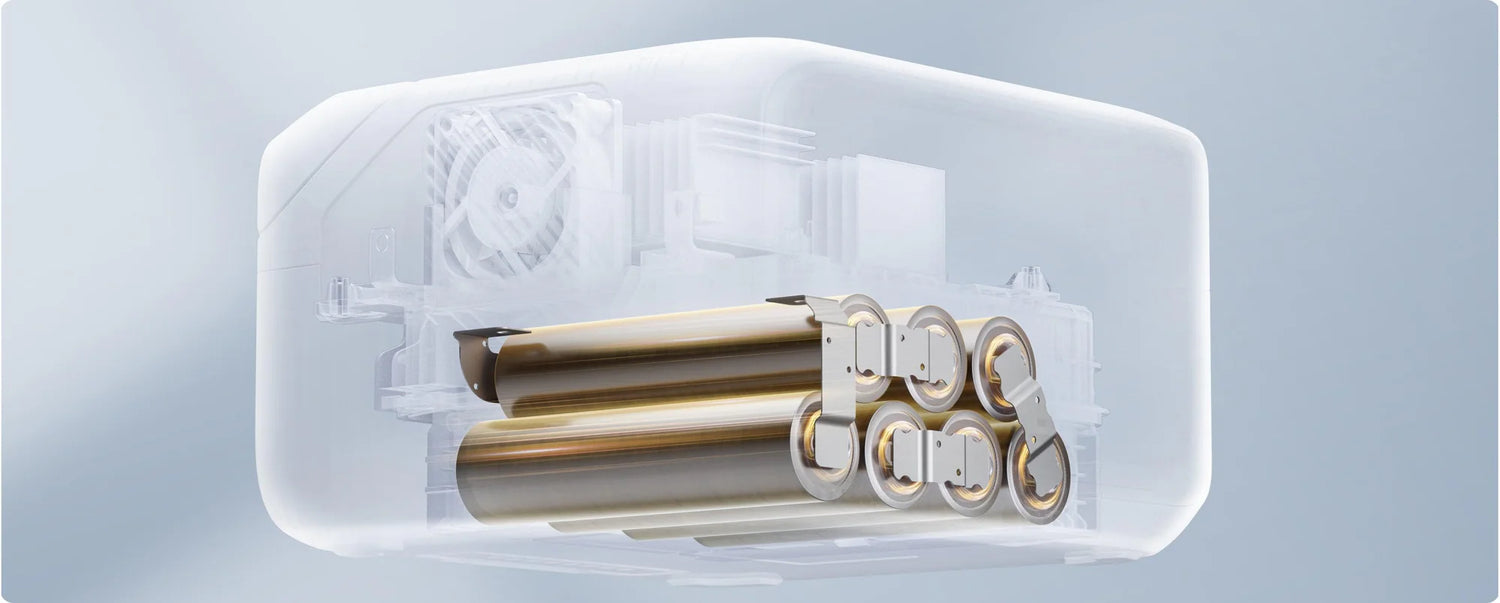 EcoFlow EB300 LFP battery 10-year lifespan and 5-year warranty