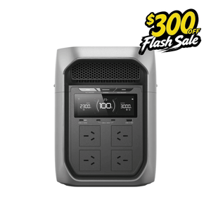 EcoFlow DELTA 3 Max Plus Portable Power Station|3000W|2048Wh