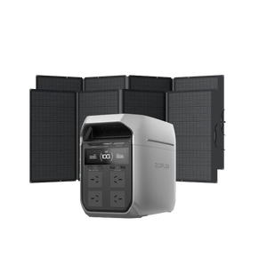 EcoFlow Delta 3 Plus+400W Solar Panel*2