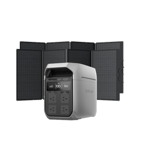 EcoFlow DELTA 3 Plus+400W Solar Panel*2 - EcoFlow Store New Zealand