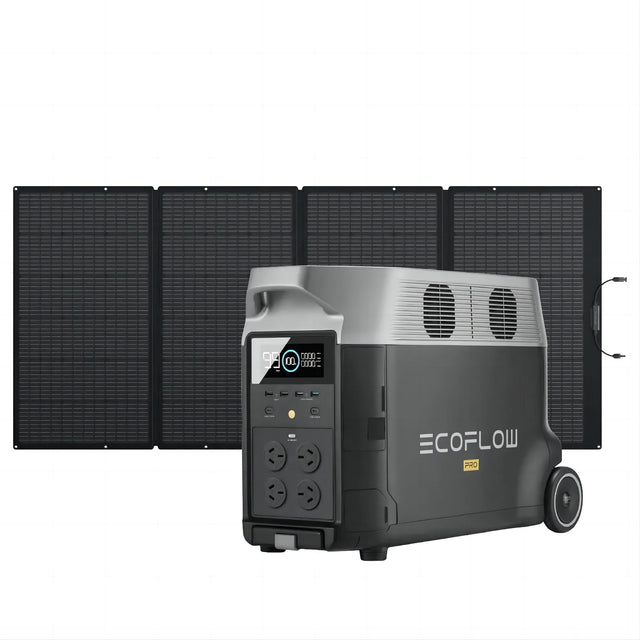 EcoFlow Delta Pro + 400W Solar Panel - EcoFlow New Zealand