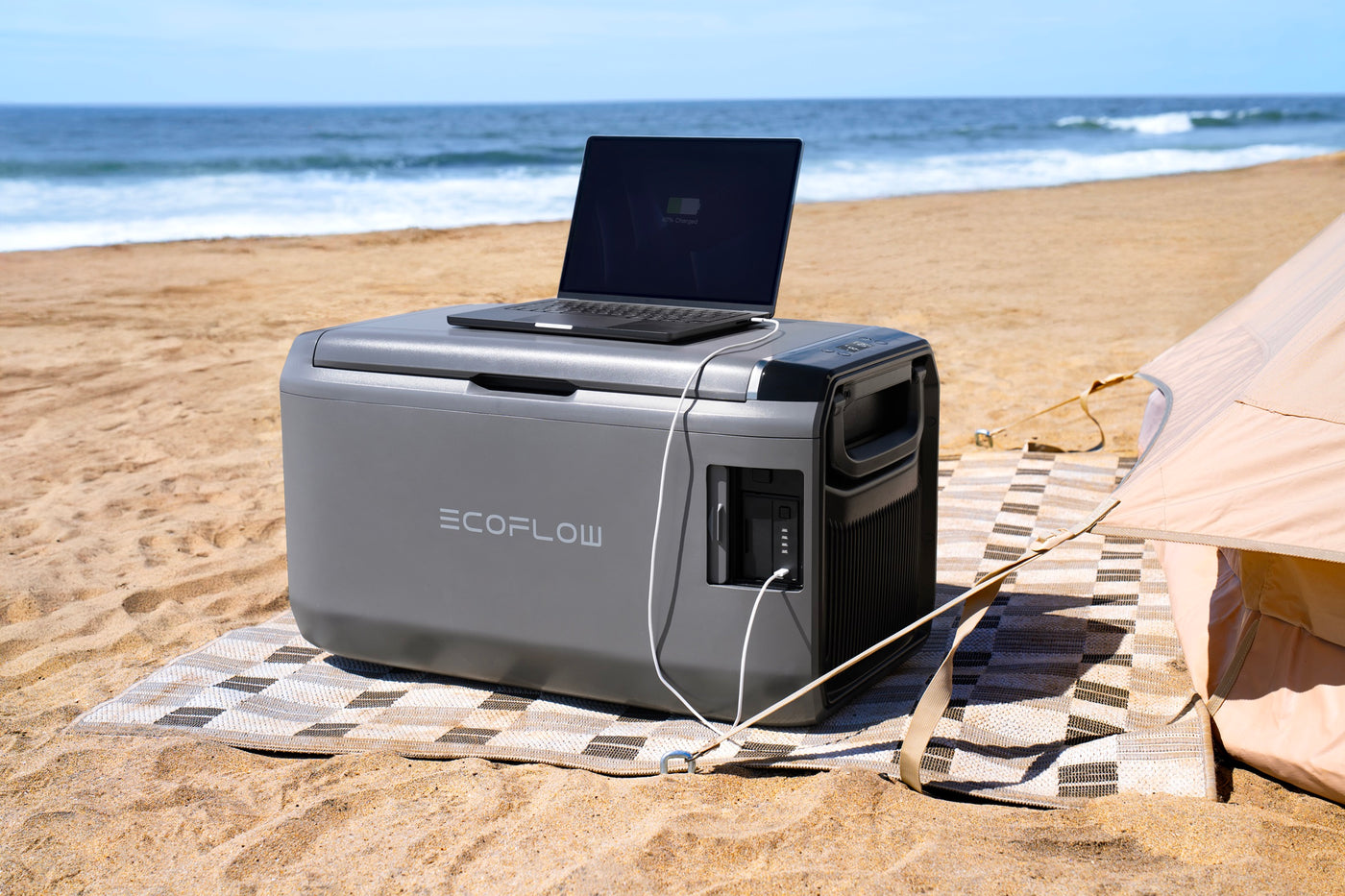 EcoFlow GLACIER Classic Portable Fridge Freezer bank