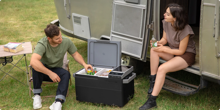 EcoFlow Glacier in an RV or campervan