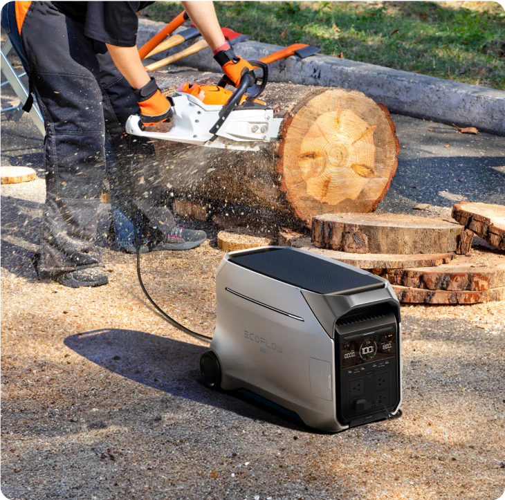 EcoFlow DELTA Pro 3 Smart Extra Battery for jobsite power