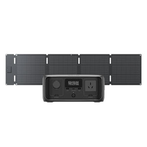 EcoFlow RIVER 3 UPS+ 60W Solar Panel Type-C