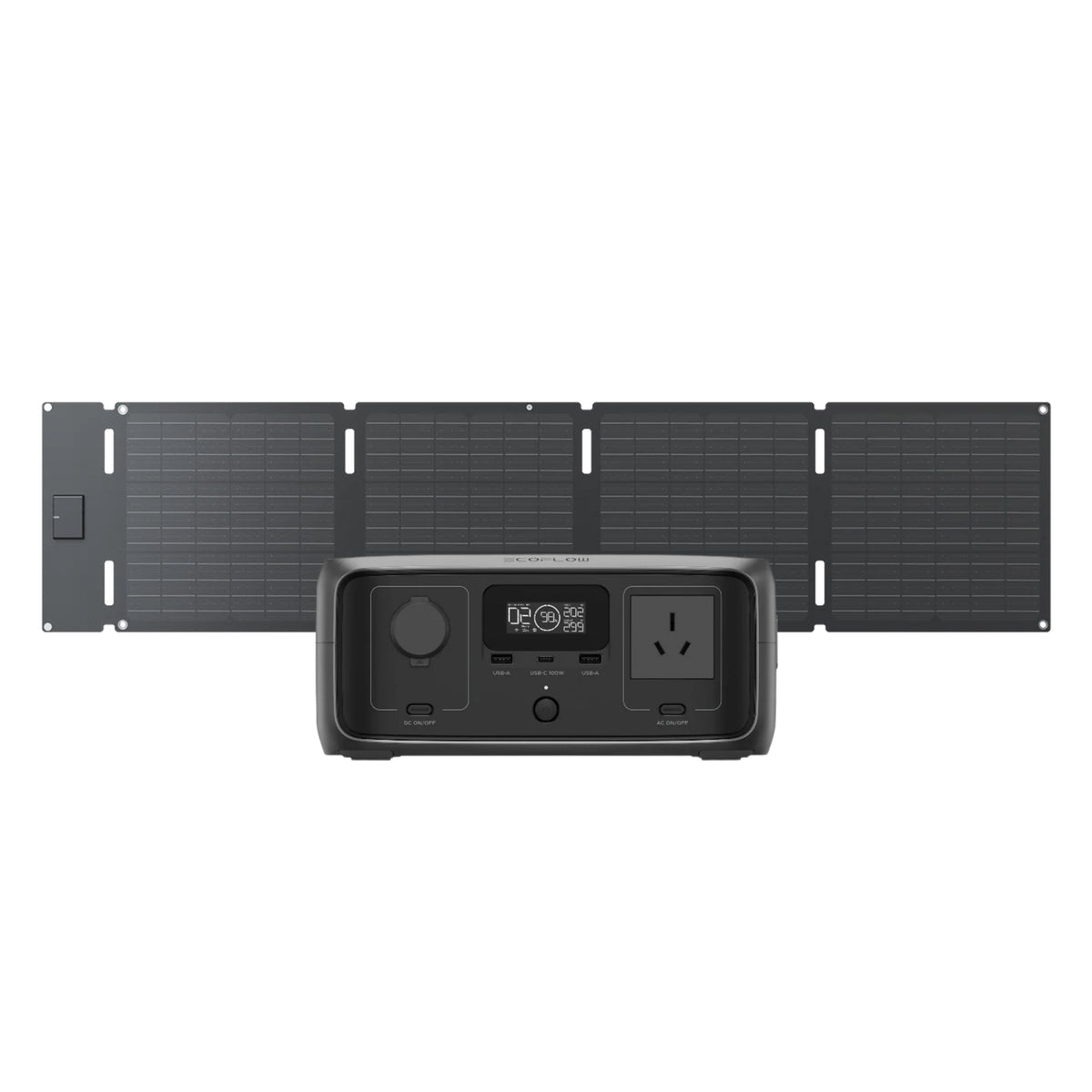 EcoFlow RIVER 3 UPS+ 60W Solar Panel Type-C