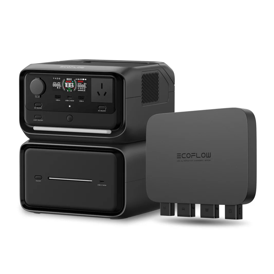 Ecoflow 500W Alternator Charger+RIVER 3 Max Plus – EcoFlow Store
