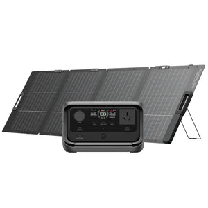 EcoFlow RIVER 3 Plus + 220W Lightweight Portable Solar Panel