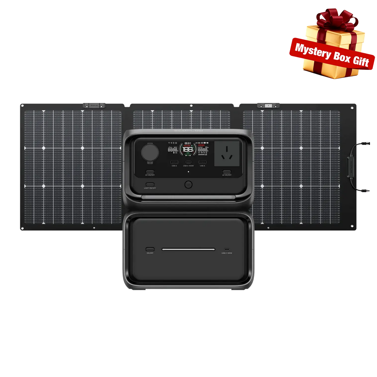 EcoFlow RIVER 3 Max Plus+ 160W Bi-facial Solar Panel