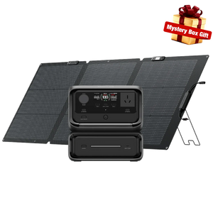 EcoFlow RIVER 3 Max+160W Single-facial Solar Panel