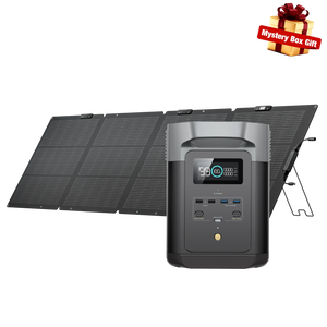 EcoFlow Delta 2 + 220W Solar Panel Bi-facial