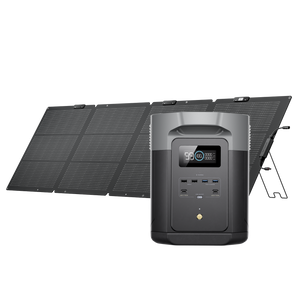 EcoFlow DELTA 2 MAX + 220W Solar Panel Bi-facial