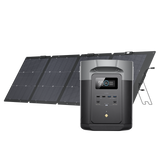 EcoFlow DELTA 2 MAX + 220W Solar Panel Single-facial - EcoFlow Store New Zealand