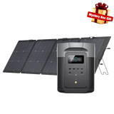 EcoFlow DELTA 2 MAX + 220W Solar Panel Single-facial