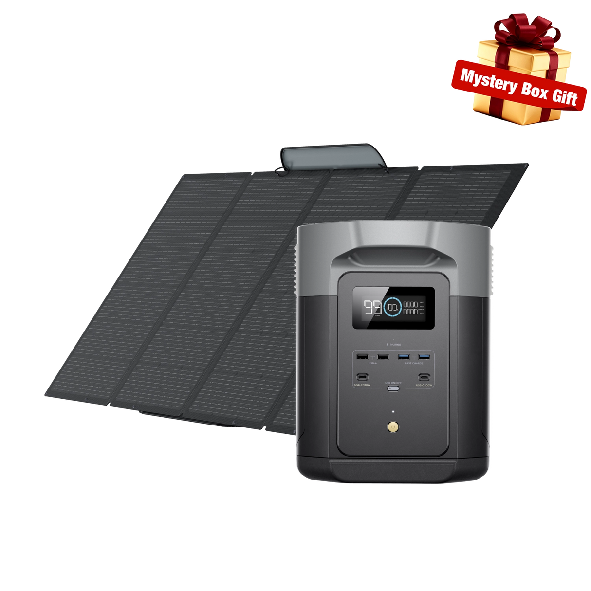 EcoFlow DELTA 2 MAX+400W Solar Panel