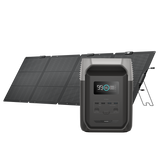 EcoFlow DELTA 3 (1500) +220W Bi-facial Solar Panel - EcoFlow Store New Zealand