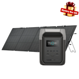 EcoFlow DELTA 3 (1500) + 220W Bi-facial Solar Panel