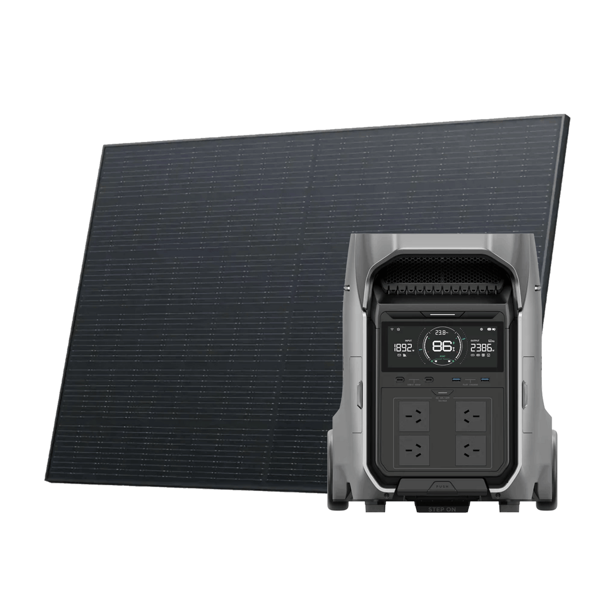 EcoFlow DELTA Pro 3+2 x 400W Rigid Solar Panel