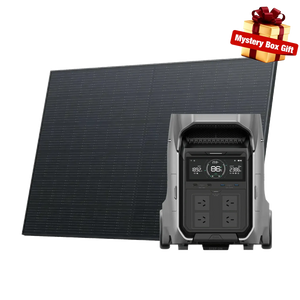 EcoFlow DELTA Pro 3+2 x 400W Rigid Solar Panel