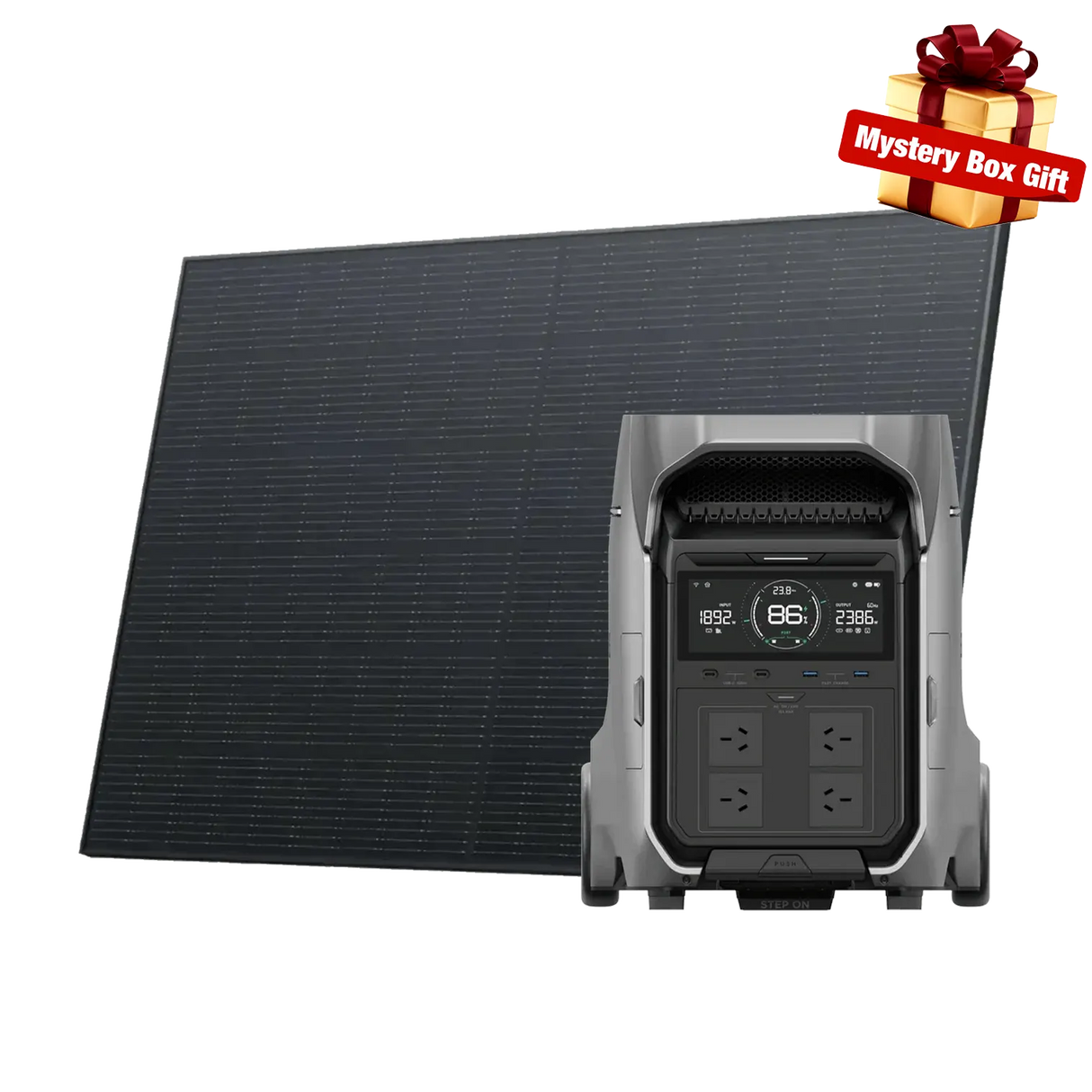 EcoFlow DELTA Pro 3+2 x 400W Rigid Solar Panel