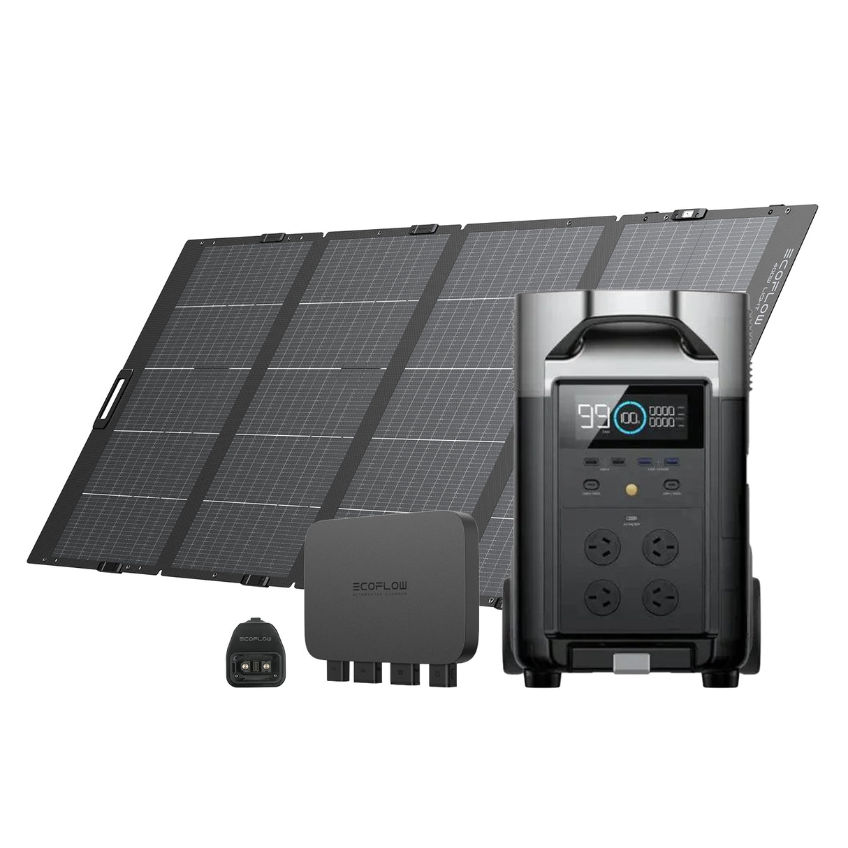 EcoFlow Delta Pro + 800W AC + 400W Lightweight SP + Adapter
