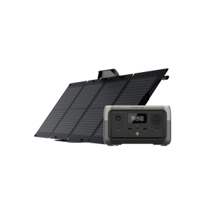 EcoFlow RIVER 2 power station + 110W Solar Panel