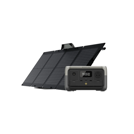 EcoFlow RIVER 2 power station + 110W Solar Panel - EcoFlow New Zealand